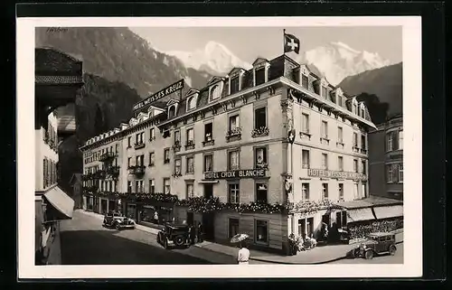 AK Interlaken, Hotel weisses Kreuz