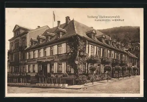 AK Triberg, Parkhotel Wehrle