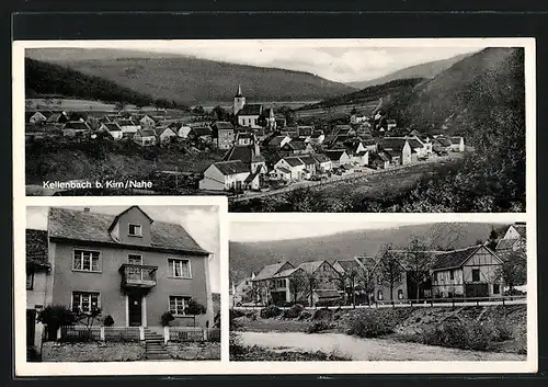 AK Kellenbach bei Kirn, Gesamtansicht, Flusspartie