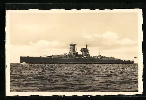 AK Panzerschiff Admiral Scheer der Kriegsmarine