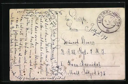 AK Bodensee-Dampfer Zähringen in Flaggengala