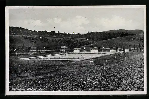 AK Bad Berka, Städt. Freibad