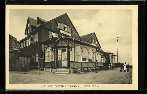 AK Inselsberg /Thür., Hotel Gotha