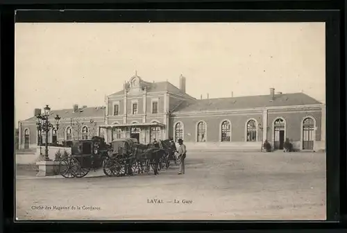 AK Laval, La Gare, Bahnhof