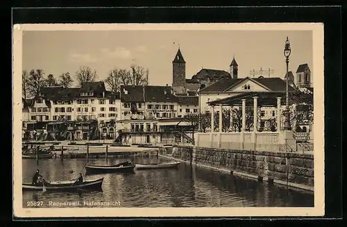 AK Rapperswil, Hafenansicht