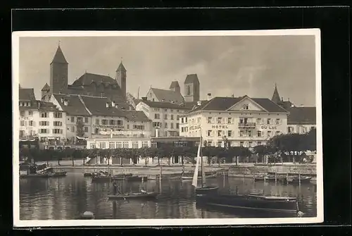 AK Rapperswil, Hotel Du Lac am Hafen