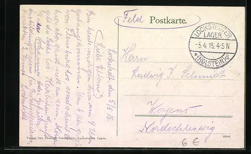 AK Lockstedt, Lockstedter Lager aus der Vogelschau, Geschützpark, Armeecorpsstein