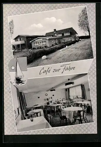 AK Bonsberg, Pension Restaurant Cafe Zur Fähre, im Gastraum