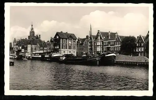 AK Emden, Delft mit Rathausturm