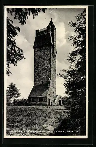 AK Neunkirchen, der Kaiserturm auf der Neunkircher Höhe im Odenwald