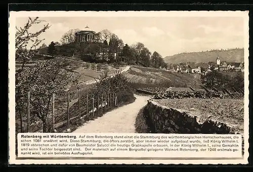 AK Rotenberg, Rotenberg mit Württemberg