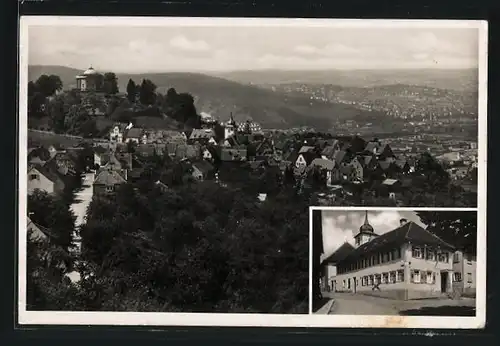 AK Rotenberg, Gasthaus zum Hirsch, Gesamtansicht