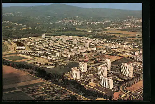 AK Schwalbach /Taunus, Ortsansicht vom Flugzeug aus