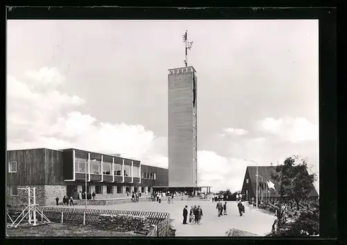 AK Oberwiesenthal /Erzgeb., HO-Gaststätte Fichtelberghaus