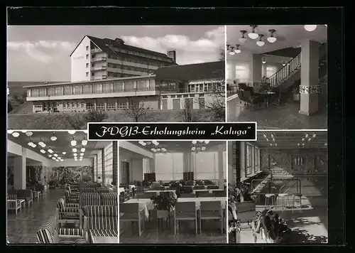 AK Schnett /Thür., FDGB-Erholungsheim Kaluga