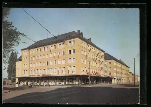 AK Karl-Marx-Stadt, Kinderkaufhaus am Bernsbachplatz