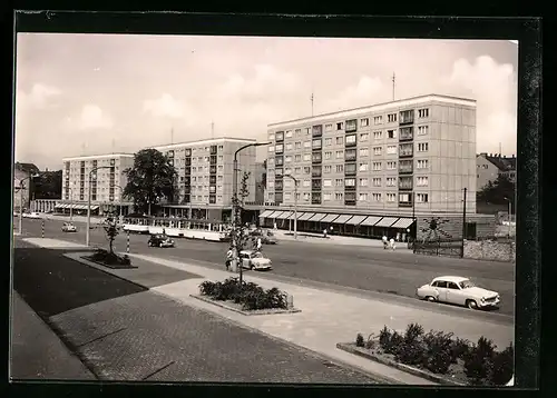 AK Leipzig, Neubauten am Georgiring