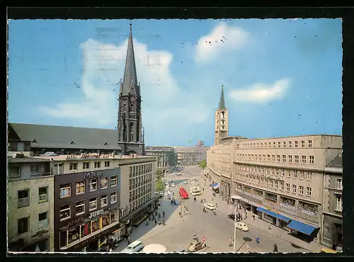 AK Gelsenkirchen, Sparkasse und Neumarkt