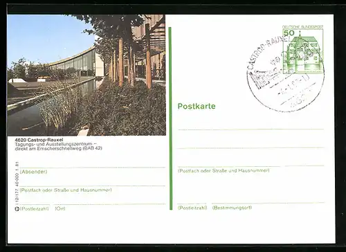 AK Castrop-Rauxel, Forum Castrop-Rauxel mit Anlage