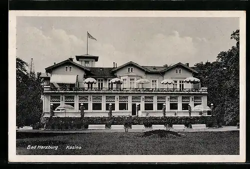 AK Bad Harzburg, Kasino, Vorderansicht