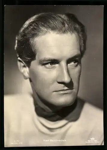 Fotografie Portrait Schauspieler Karl Schönböck