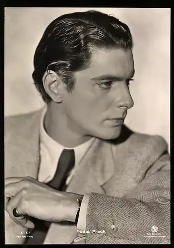 Fotografie Portrait Schauspieler Rudolf Prack
