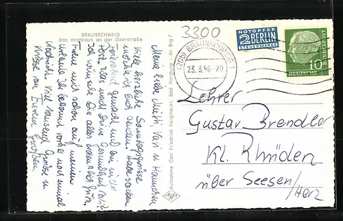 AK Braunschweig, Das Hochhaus an der Okerstrasse