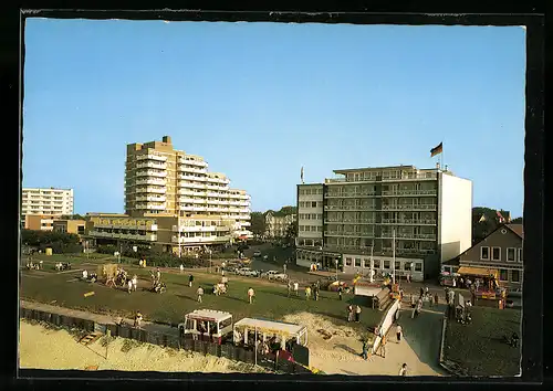 AK Cuxhaven-Duhnen, Nordseeheilbad, An der Duhner Strandstrasse