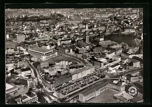 AK Kiel, Teilansicht, Fliegeraufnahme