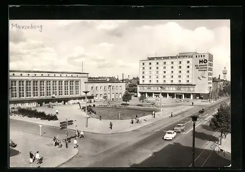 AK Merseburg, Bahnhof