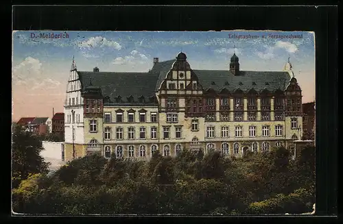 AK Duisburg-Meiderich, Telegraphen- und Fernsprechamt