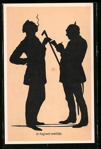 AK Polizist erwischt einen Studenten in flagranti, studentische Szene