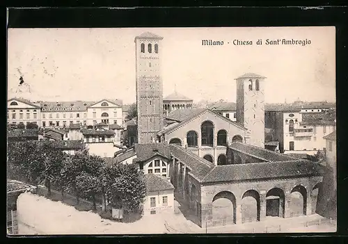 AK Milano, Chiesa di Sant` Ambrogio