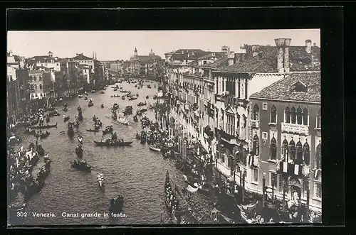 AK Venezia, Canal grande in festa