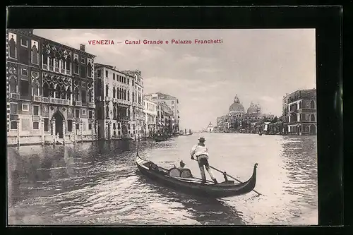 AK Venezia, Canal Grande e Palazzo Franchetti