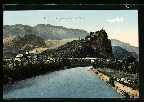 AK Arco, Castello e Fiume Sarca