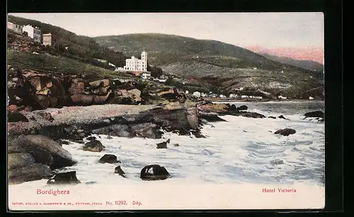 AK Bordighera, Hotel Victoria