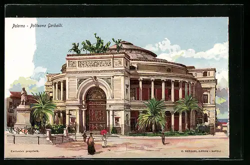 AK Palermo, Politeama Garibaldi