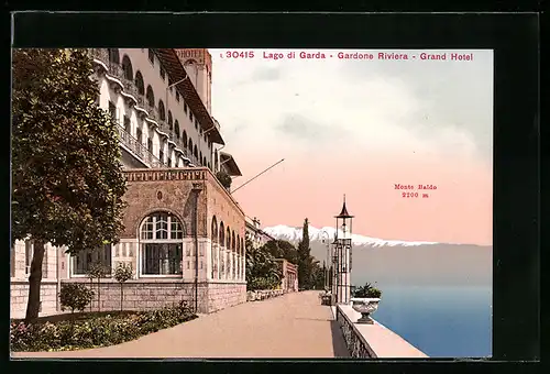 AK Gardone Riviera /Lago di Garda, Grand Hotel