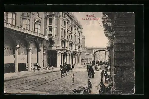 AK Genova, Via XX Settembre