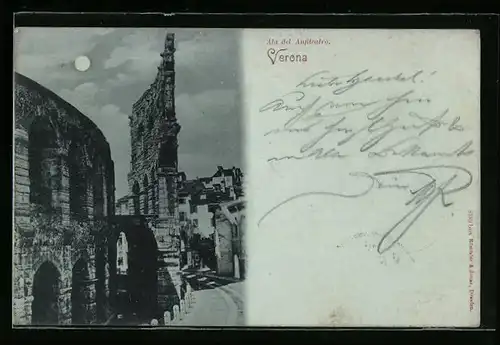 Mondschein-AK Verona, Ala del Anfiteatro