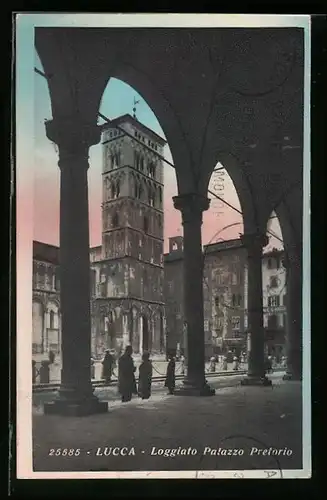 AK Lucca, Loggiato Palazzo Pretorio
