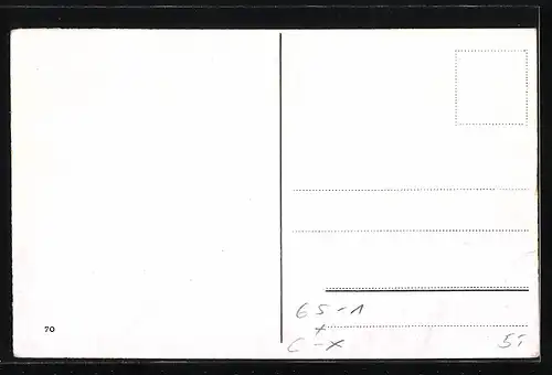 AK Basel, Bundesbahnhof mit Post