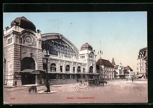 AK Basel, Am Hauptbahnhof
