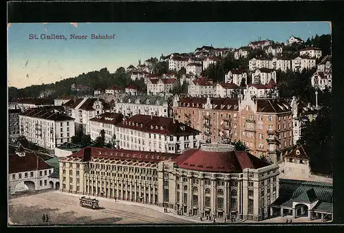 AK St. Gallen, Zukünftiger Bahnhof mit Rosenberg