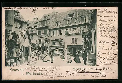 AK Mulhouse, Rue des Bons Enfants