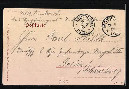 AK Winzenbach, Spezereihandlung Trometer