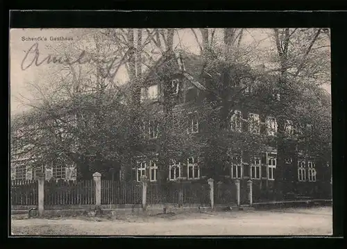 AK Amelinghausen, Schencks Gasthaus, Strassenansicht