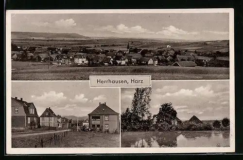 AK Herrhausen / Harz, verschiedene Ortsansichten