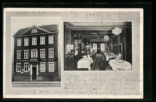 AK Solingen, Hotel-Restaurant zur Post